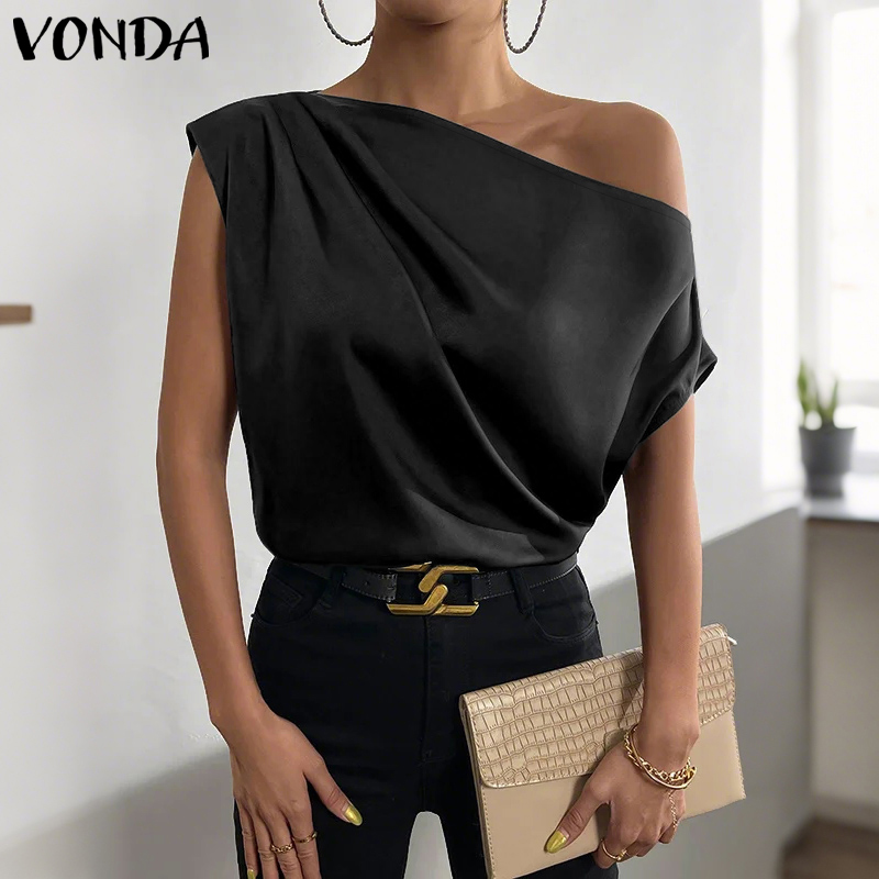 Blouse Off Shoulder - Блузка VONDA для женщин больших размеров