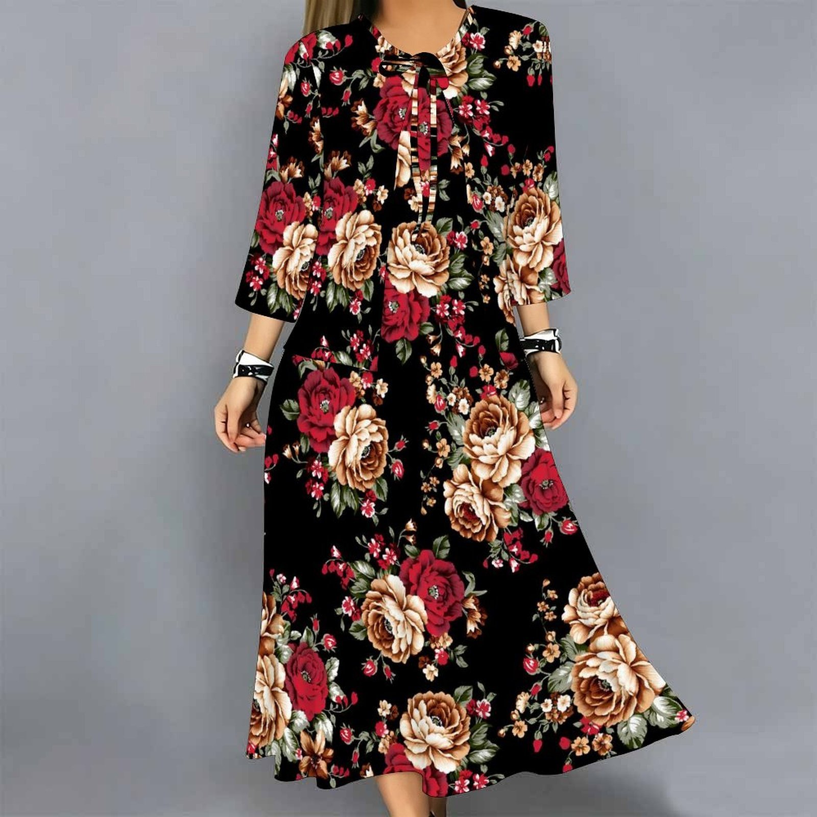 Женский комплект из двух предм – обзор и цена Midi Skirt Floral