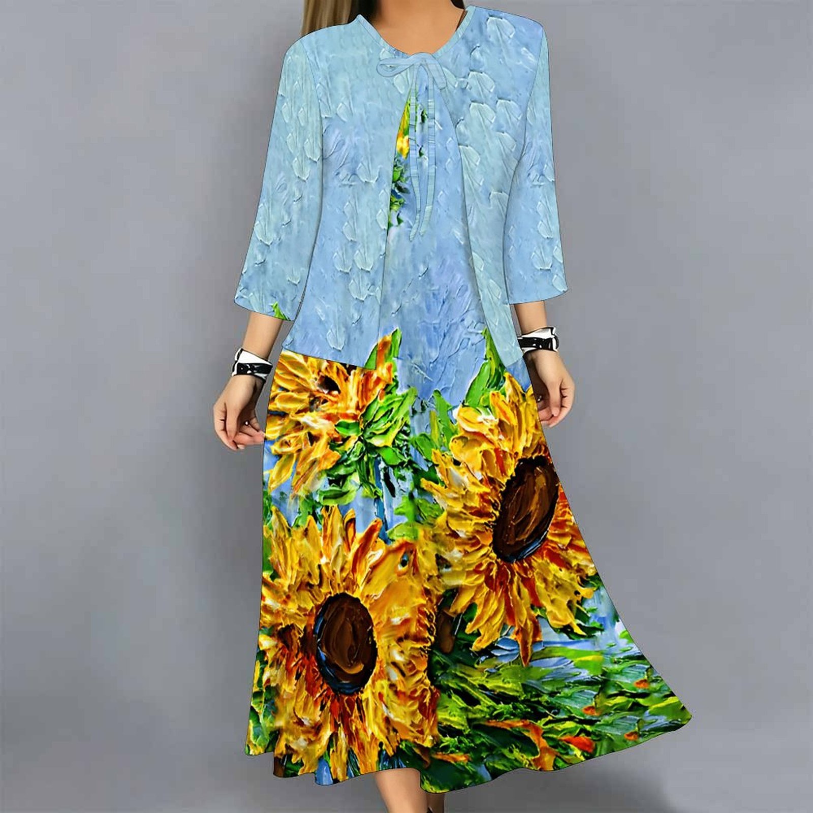 Женский комплект из двух предм – обзор и цена Midi Skirt Floral