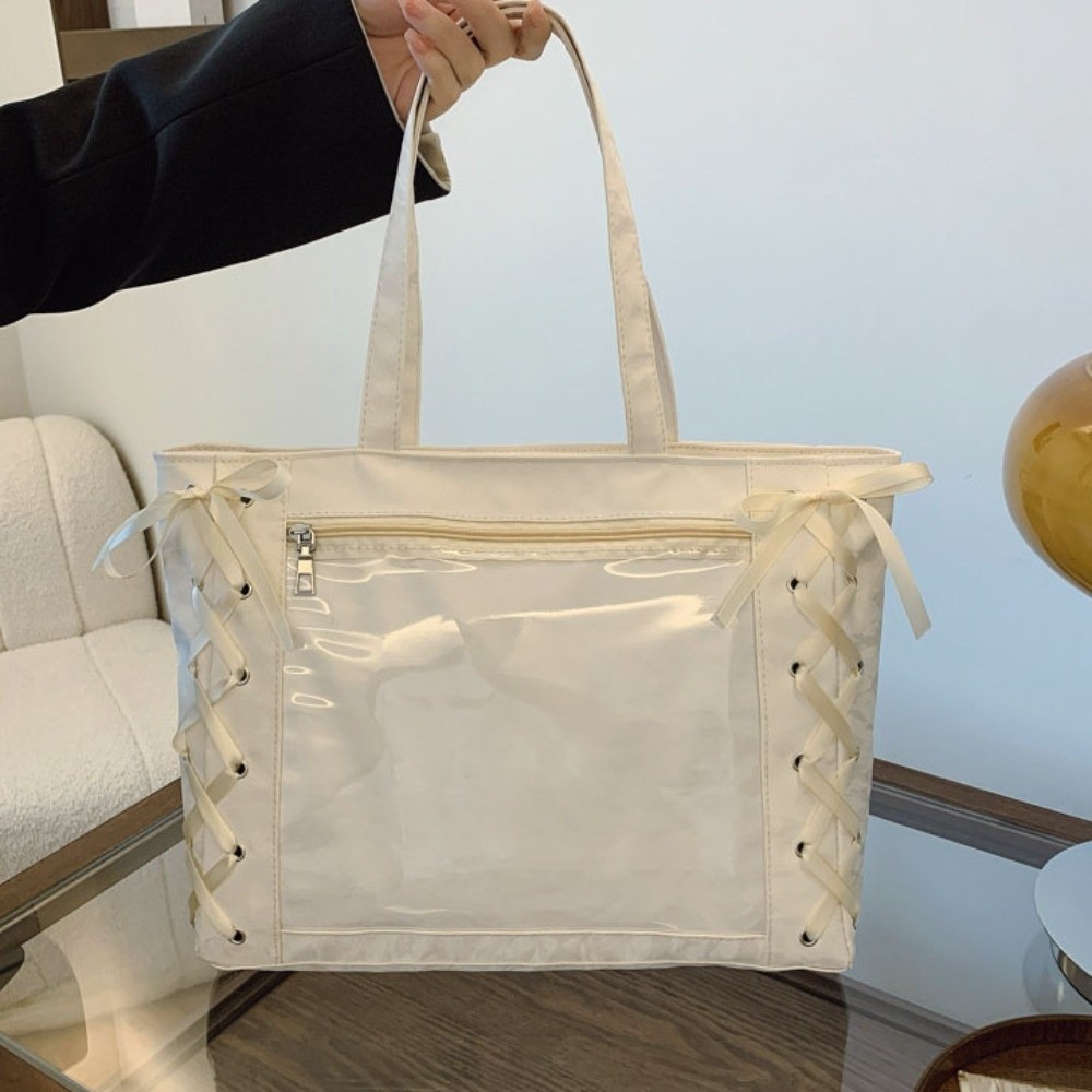 Прозрачная сумка-тоут из ПУ с  – обзор и цена Tote Bag Beach