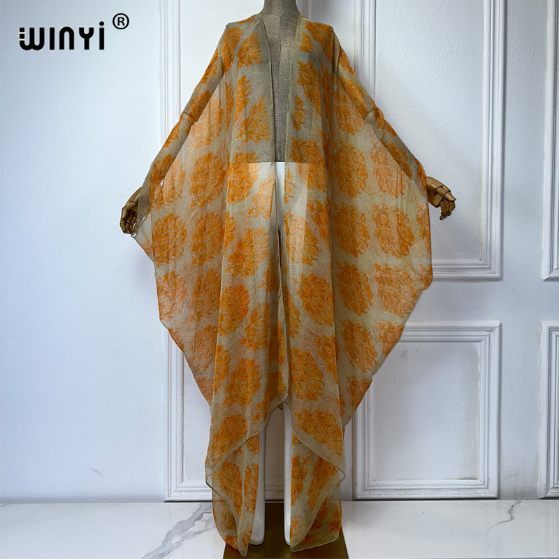 WINYI макси-кимоно, летний пер – обзор и цена Cover Up Kaftan