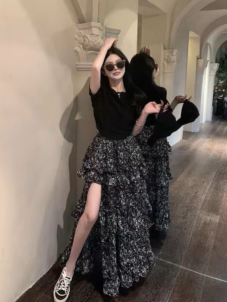 Юбка миди с цветочным принтом, – обзор и цена Midi Skirt Floral